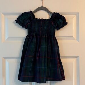 Hill House Girls Plaid Athena Dress. Size 3/4 Years.
